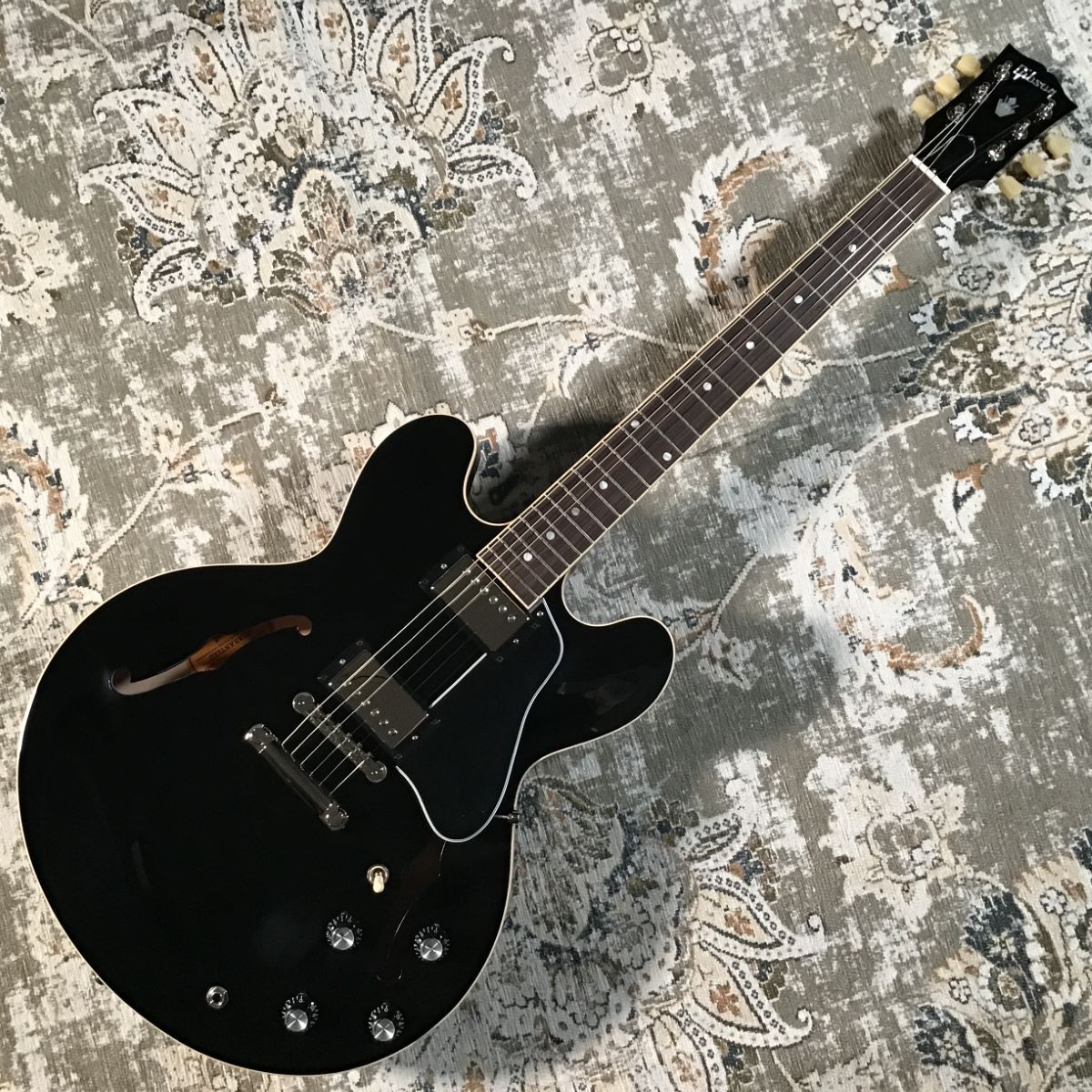 Gibson ES-335 Vintage Ebony Black 3.67kg #215830093  【チョイキズ特別価格】（新品特価/送料無料）【楽器検索デジマート】