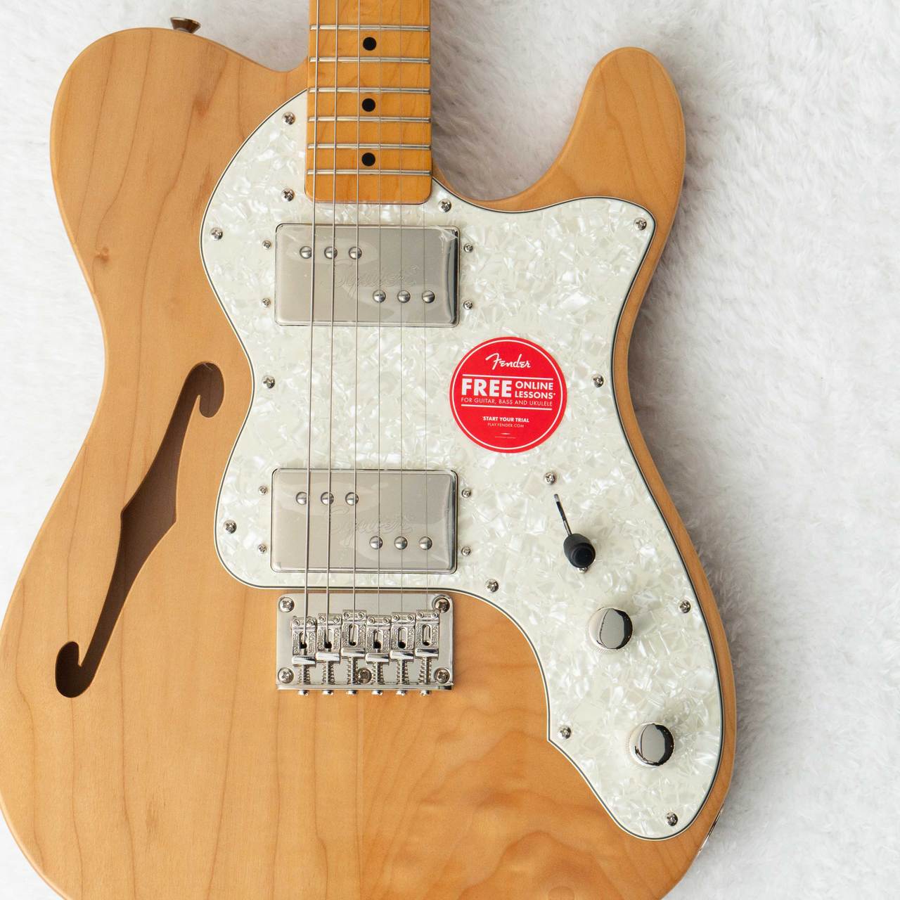 Squier by Fender Classic Vibe 70s Telecaster Thinline Natural