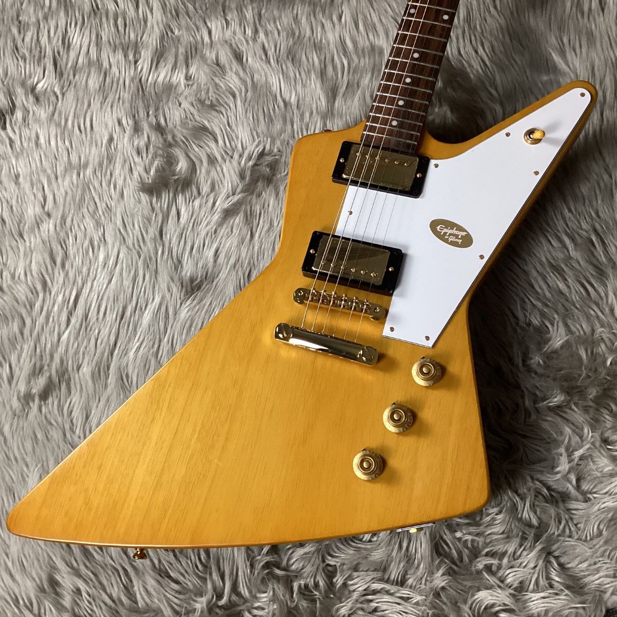 Epiphone Korina Explorer Aged Natural