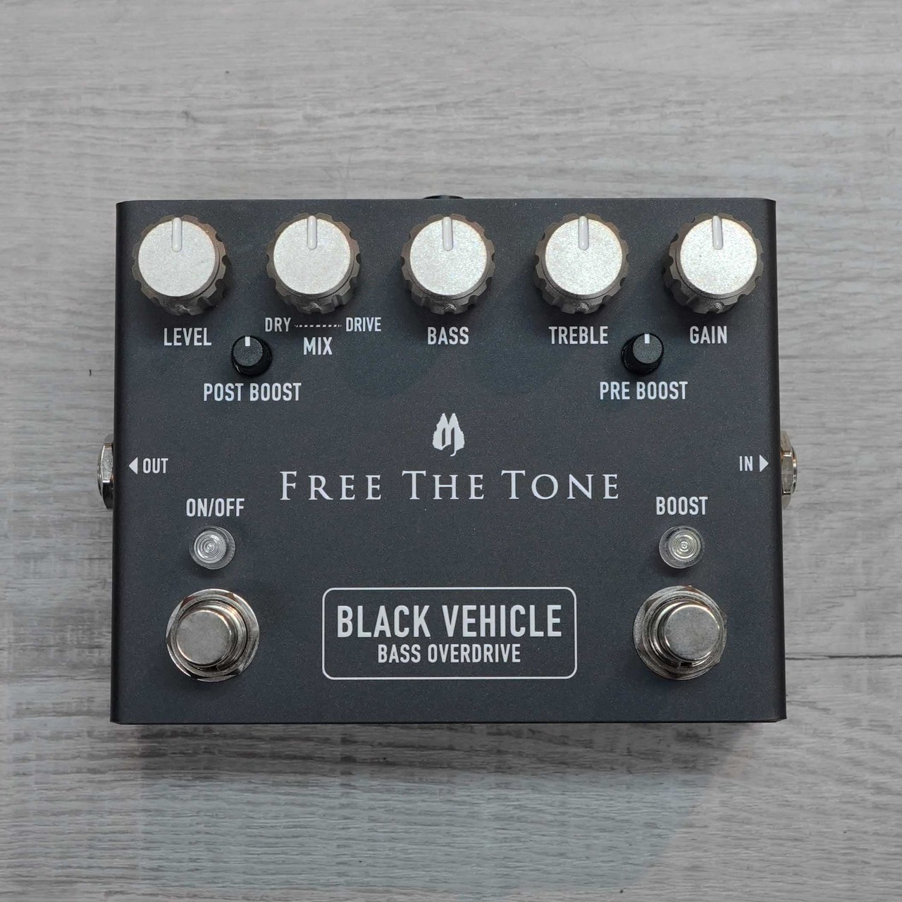 【即購入可】FREE THE TONE BLACK VEHICLE FREE THE TONE BLACK VEHICLE ベースオーバードライブ 【公式通販】