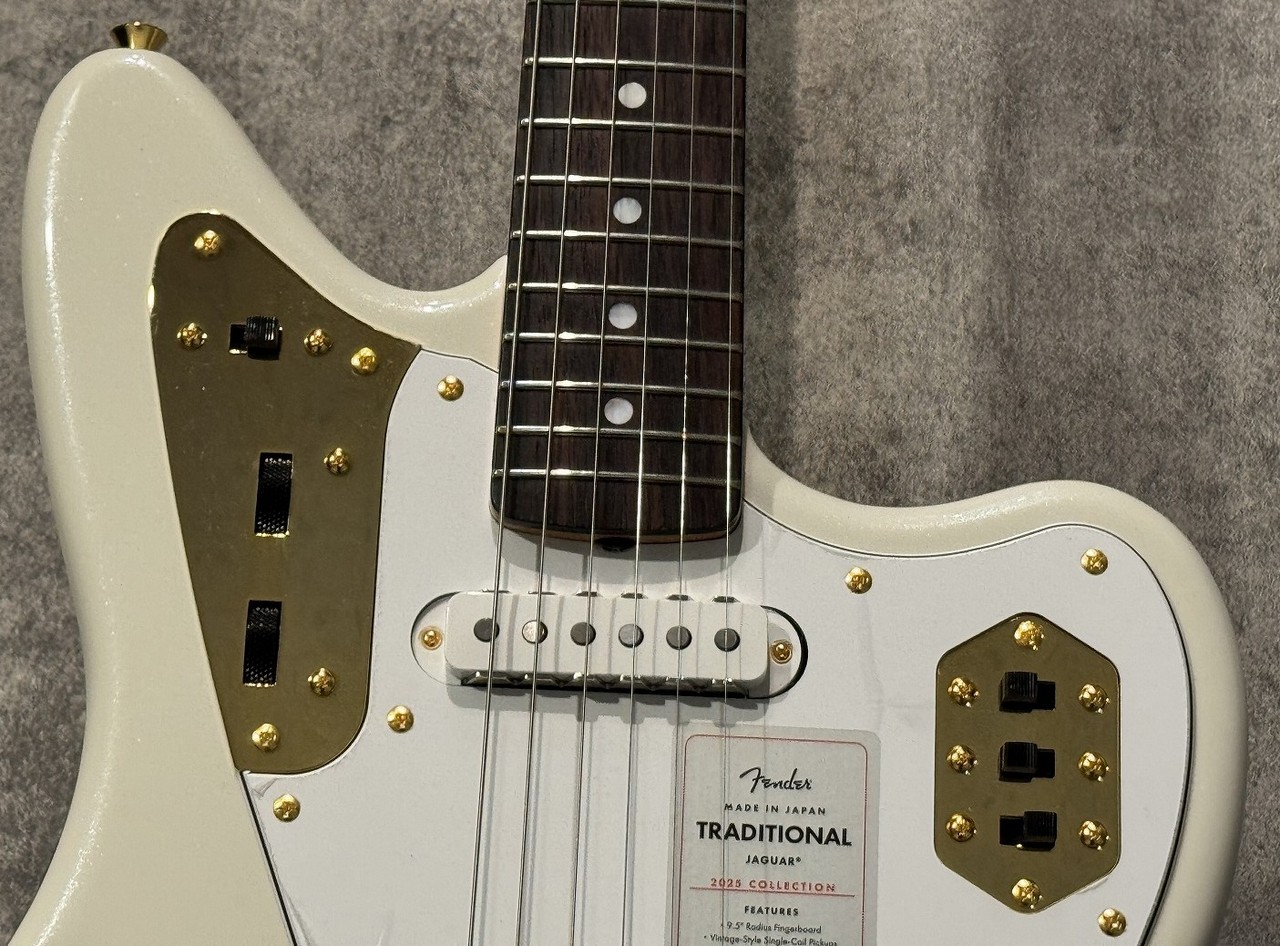 Fender Made in Japan Traditional 2025 Collection 60s Jaguar White