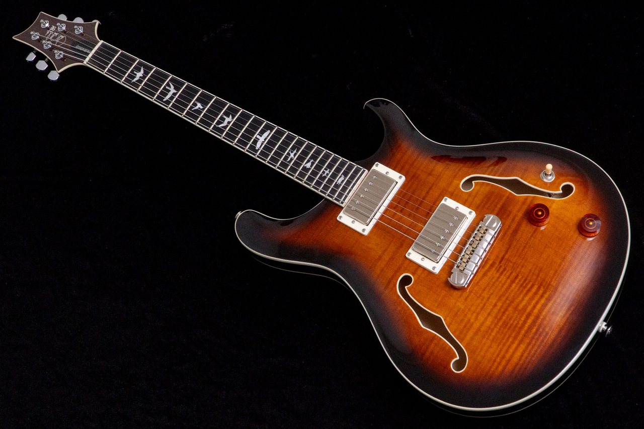 Paul Reed Smith(PRS) SE Hollowbody II Black Gold Burst 2.78