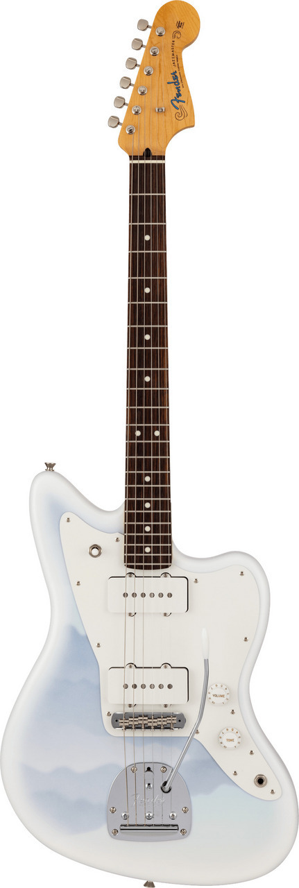 Fender 2026 MIJ HYBRID II JAZZMASTER MISTY SATIN Blue Mist