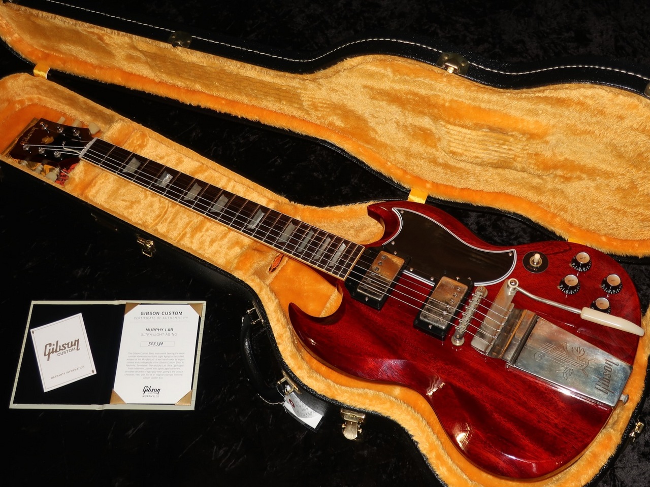 Gibson Custom Shop Murphy Lab 1964 SG Standard w/Maestro Vibrola