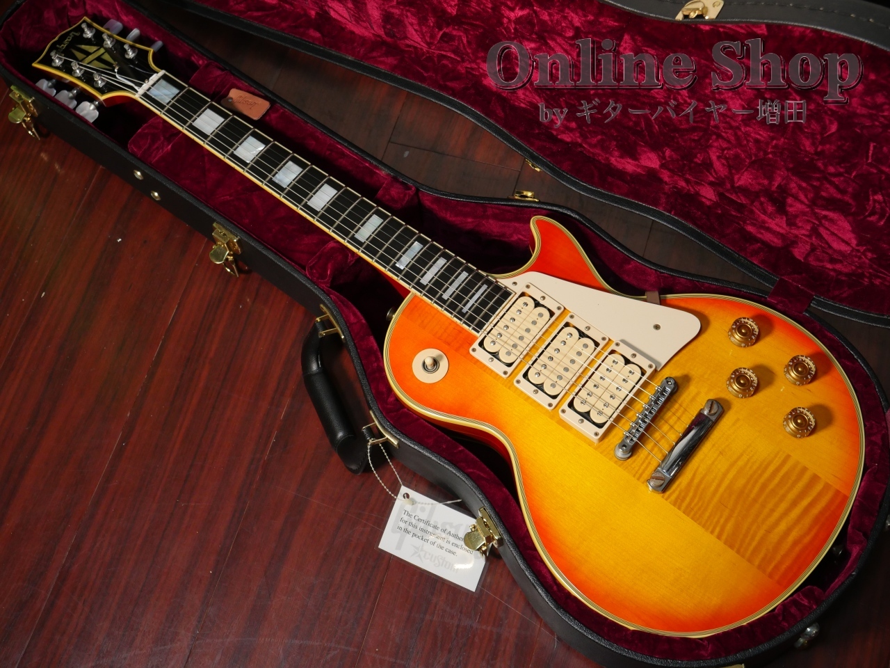 EPIPHONE ACE FREHLEY LESPAUL CUSTOM KISS武道館公演の仕様を