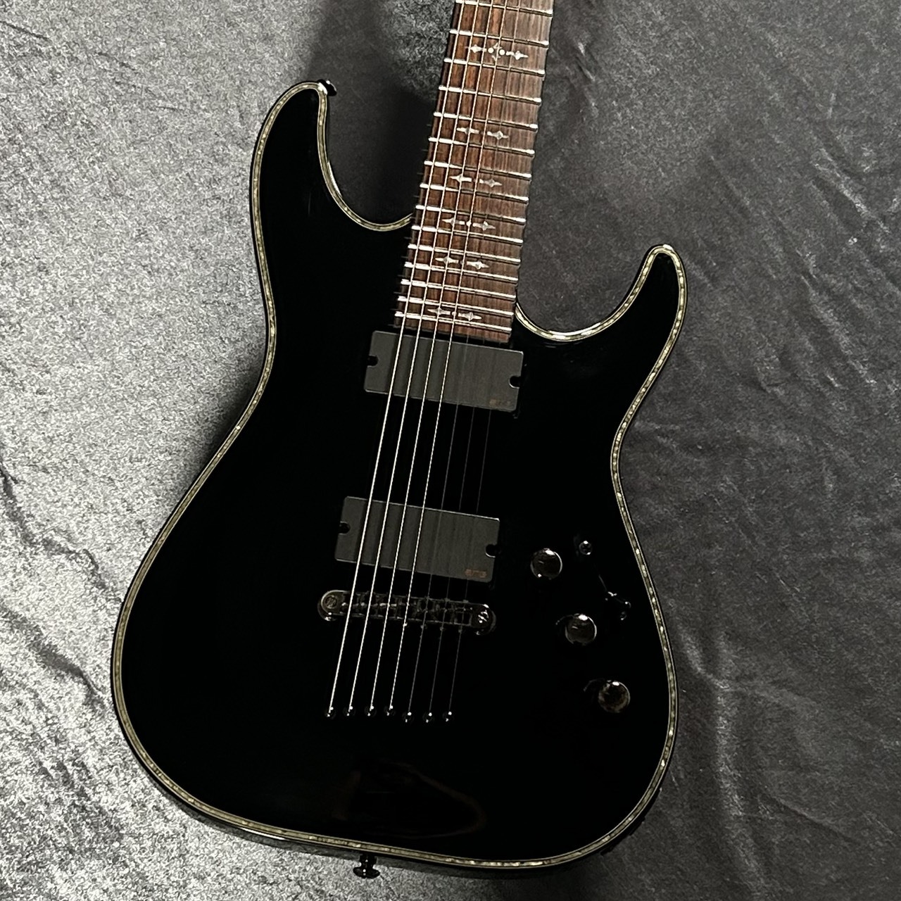 [本日限定値下]SCHECTER HELLRAISERC-7 AD-C-1-HR SCHECTER 【中古】SCHECTER AD-C-7-HR (Hellraiser C-7) - Black（中古