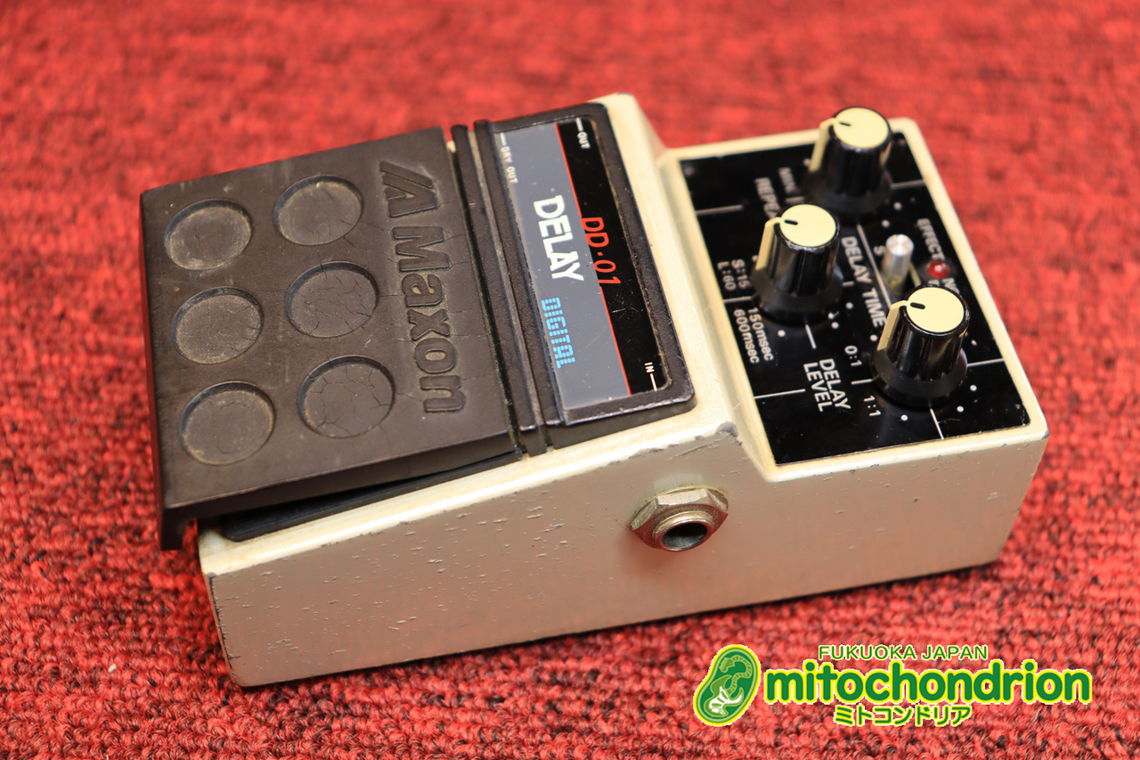 Maxon DD-01, Digital Delay, Made In Japan, 1980's, Guitar