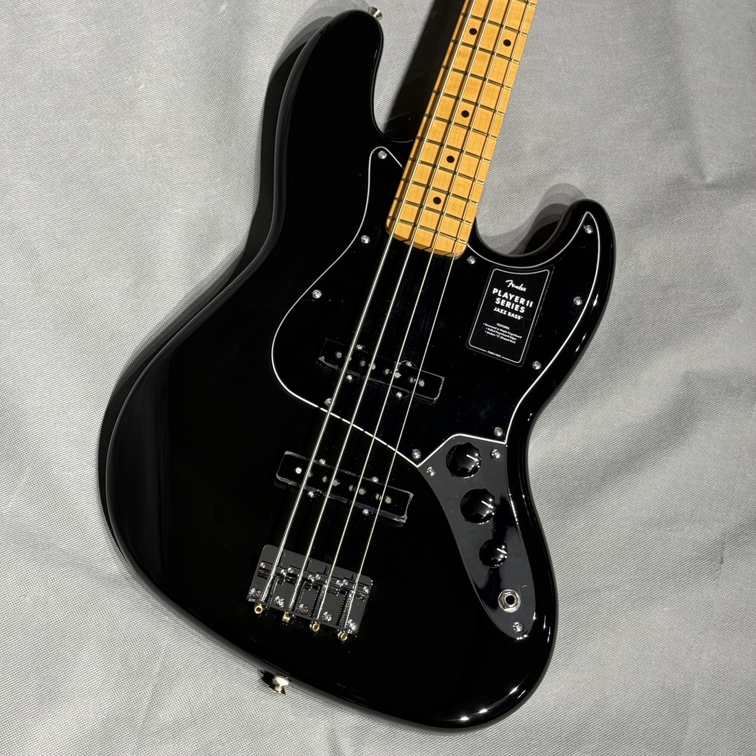 Fender PLAYER II JAZZ BASS MN BLK（新品特価）【楽器検索デジマート】