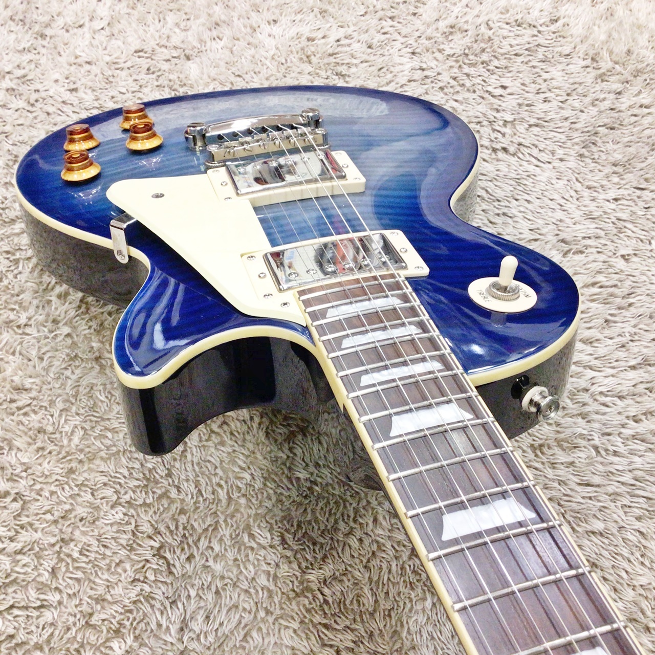 Epiphone Les Paul Standard Plus Top Pro / TB (Trans Blue)【美品