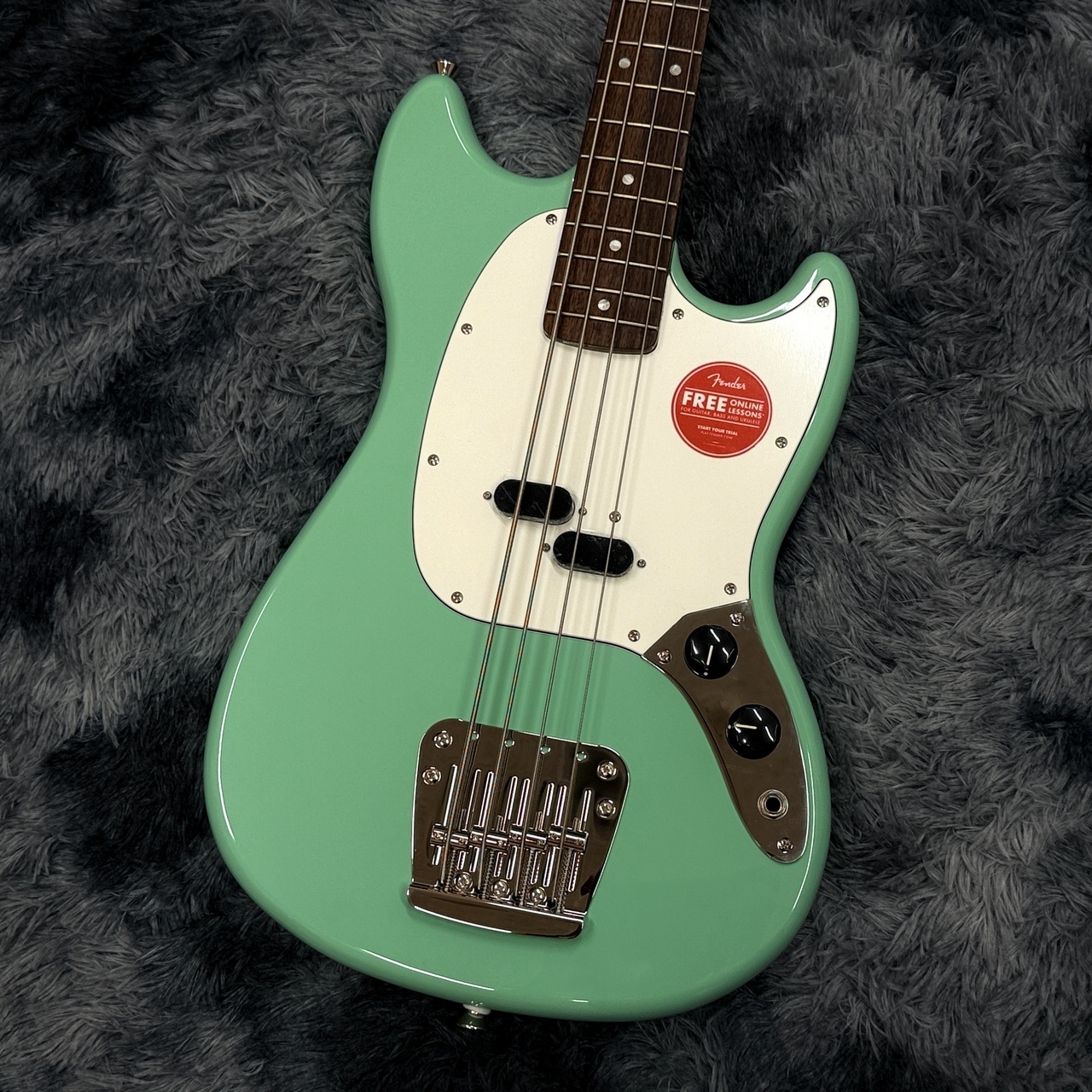 Squier by Fender Classic Vibe '60s Mustang Bass / Surf Green（新品
