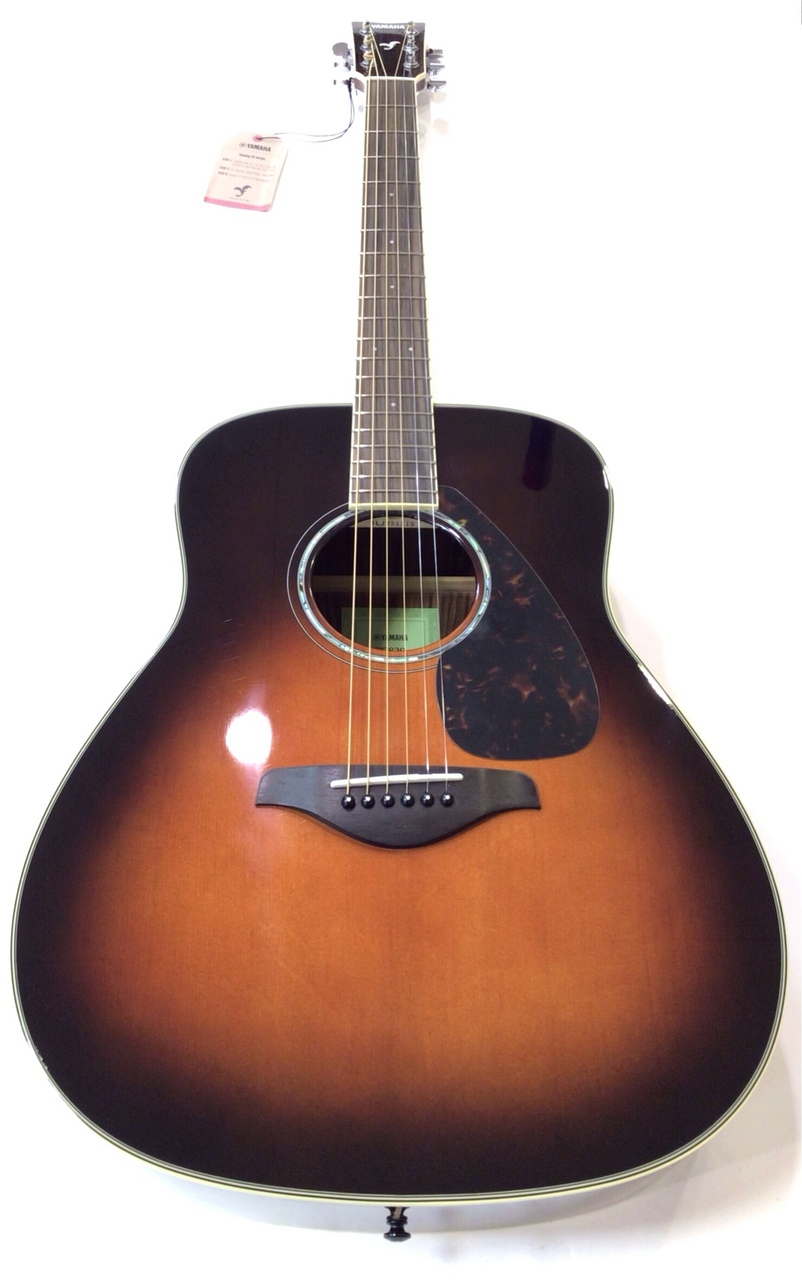 [新品未使用]YAMAHAアコースティックギター　FG-830 TBS YAMAHA FG830 TBS アコースティックギター初心者12点セット
