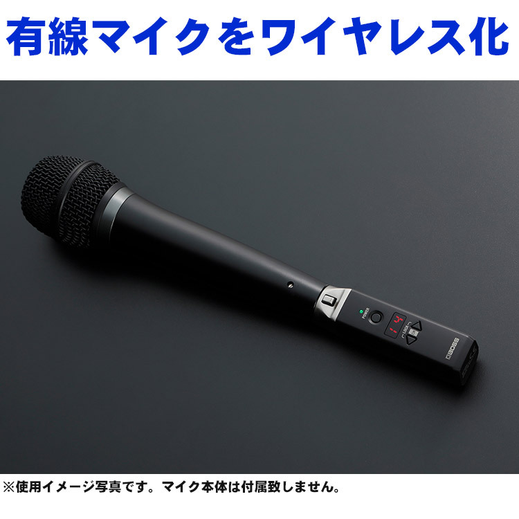 BOSS WL-30XLR ダイナミックマイクをワイヤレスマイクにするアダプター