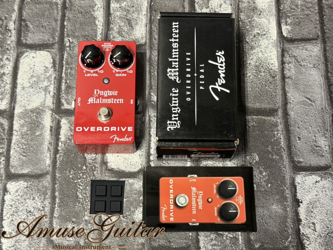 Fender Yngwie Malmsteen Overdrive Pedal 2010年代製 w