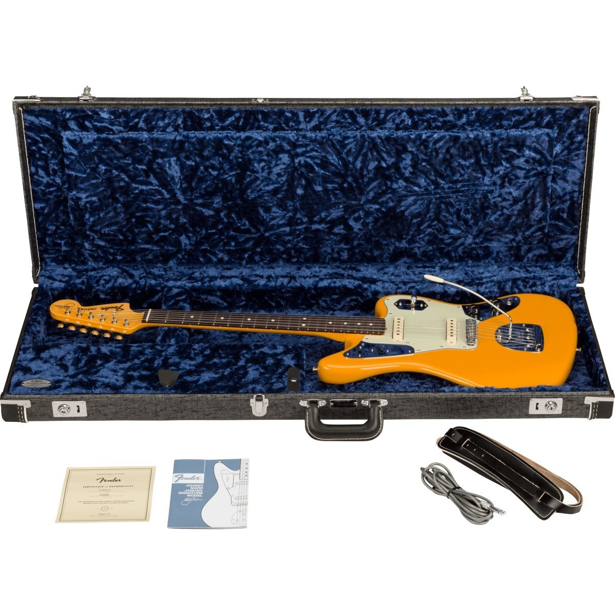 Fender Johnny Marr Jaguar Rosewood Fingerboard Fever Dream Yellow