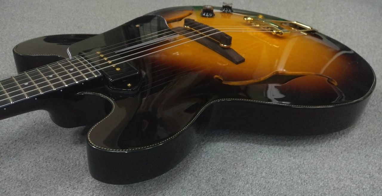 Seventy Seven Guitars EXRUBATO-ONE/S SB(サンバースト) フル