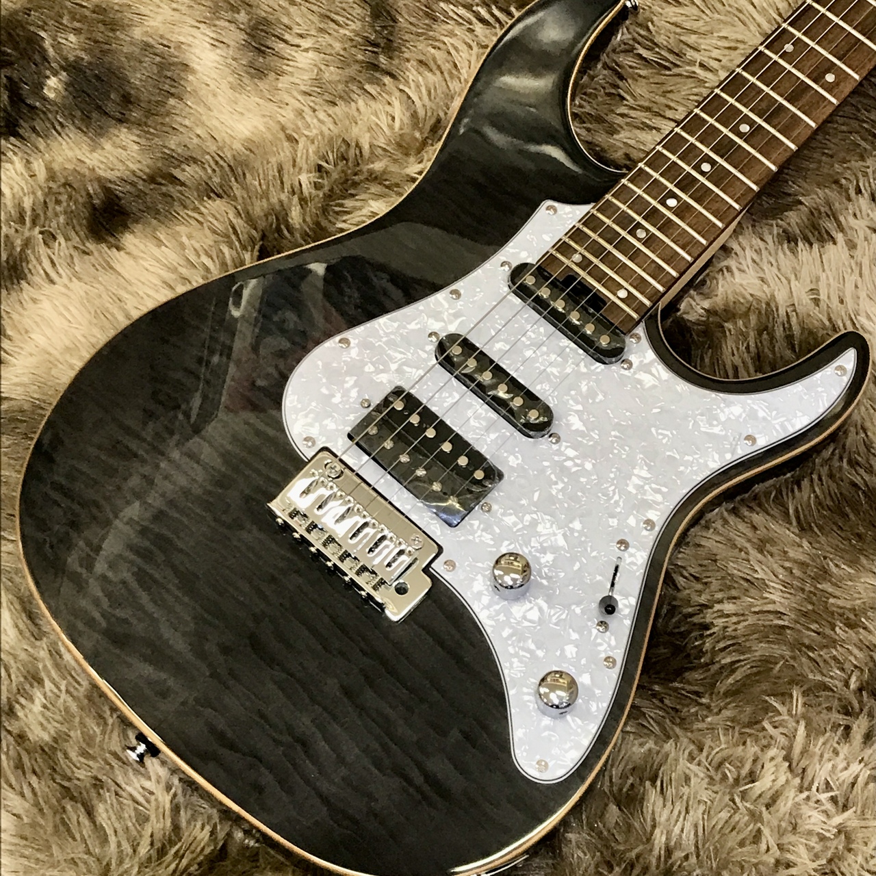 ESP Grassroots G-SNAPPER-CTM キルスイッチ改造済 ESP GrassRoots G-SNAPPER-CTM Flamed Maple Veneer Top : ESP-BIGBOSS