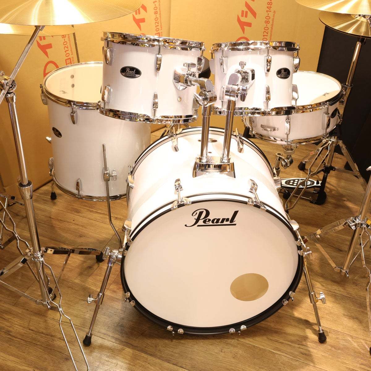 Pearl RS525SCWN/C-2CSN/White ドラムセット 【福岡店】（中古/送料
