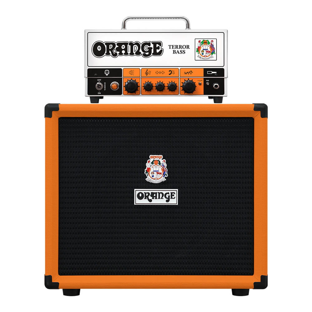 ORANGE Terror Bass & OBC112 set 【ハイブリッドベースアンプと400W