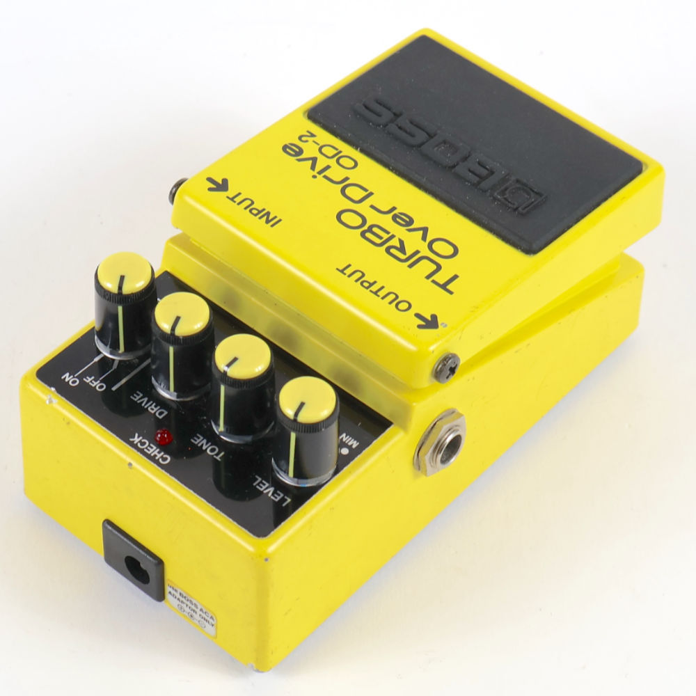 希少 良品 日本製 BOSS ターボオーバードライブ OD-2 エフェクター レビュー】BOSSの隠れた名機かも！？OD-2 TURBO Over Driveを弾いて
