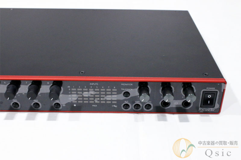 Scarlett 18i20 (gen.3) FOCUSRITE 美品 Focusriteの第三世代！新たな機能も搭載されたScarlett 18i20 3Gをご