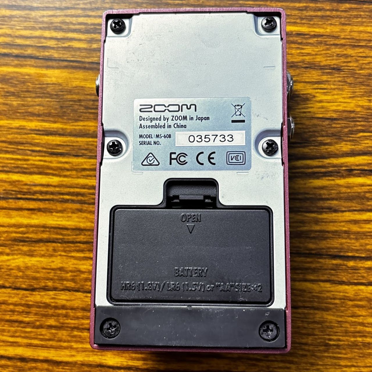 ZOOM 【中古】 MS-60B ベース用マルチエフェクター（中古/送料無料
