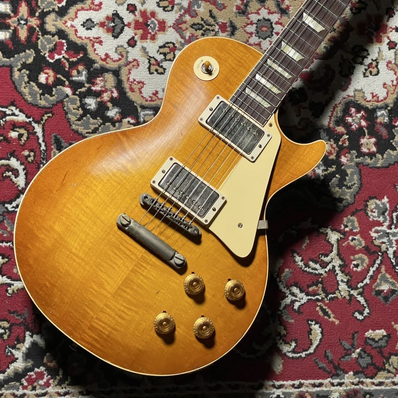 ギター Gibson Custom Shop Murphy Lab 1958 Gibson Custom Shop Murphy Lab 1958 Les Paul Standard Lemon Burst