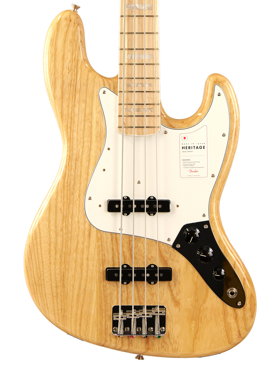 Fender Made in Japan Heritage 70s Jazz Bass (Natural)（新品