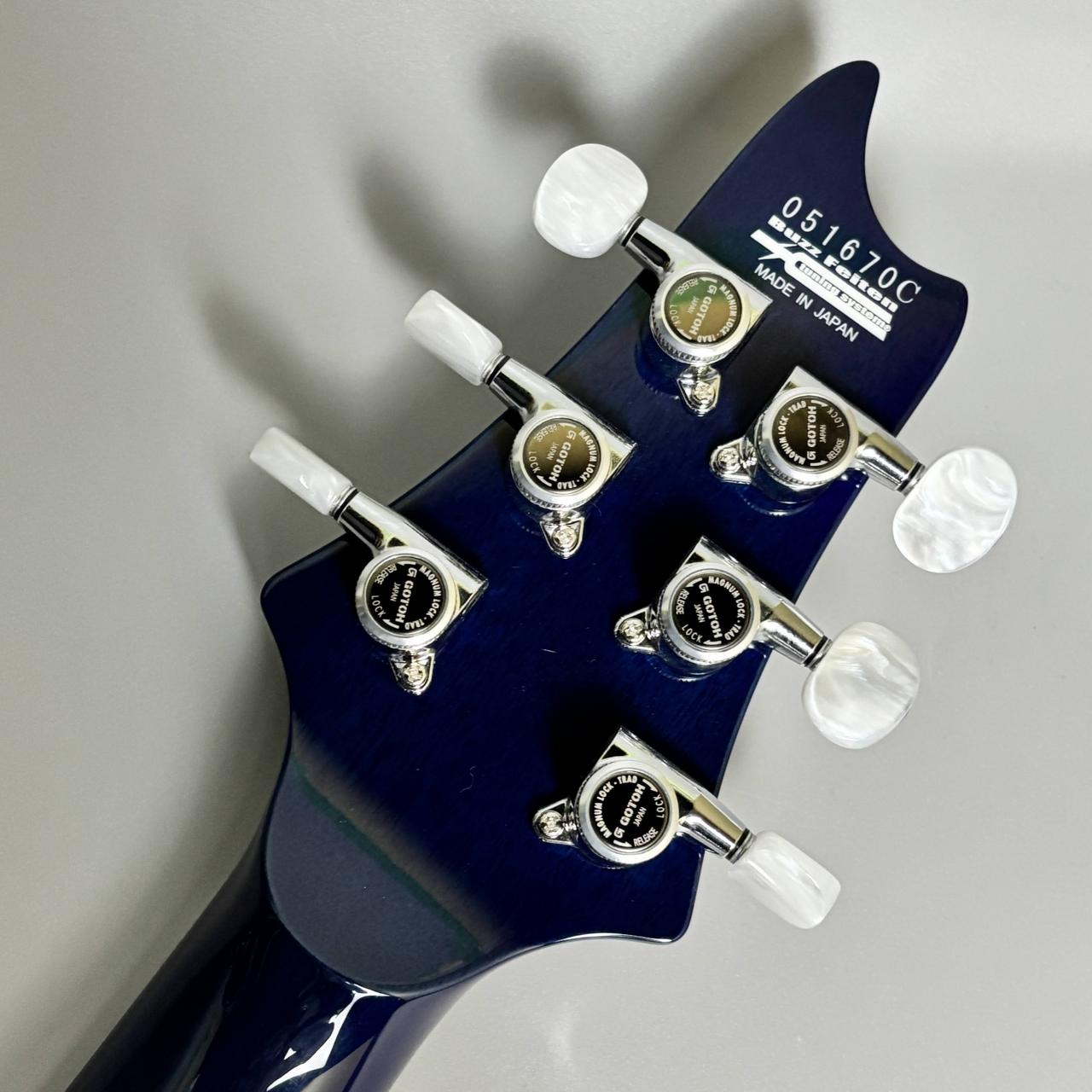 T's Guitars Arc-STD24 Exotic Arctic Blue Wake Surf S/N:051670C【36