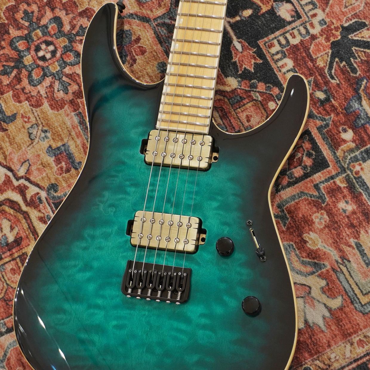 E-II M-II NT HS QM Black Turquoise Burst 【アウトレット特価