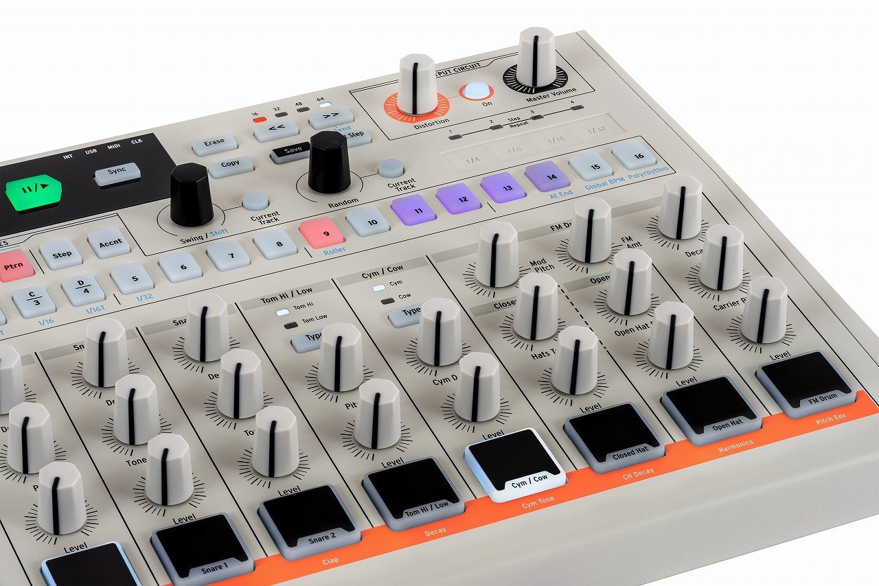 Drumbrute Impact 1984 アナログドラムマシン Arturia DrumBrute Impact 1984｜ミュージックランドKEY