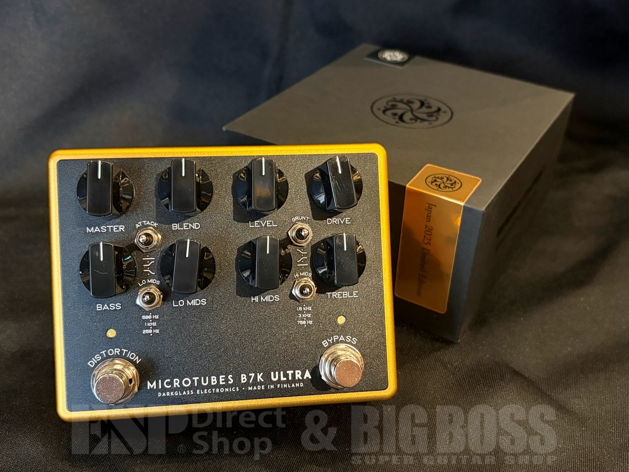 【限定デザイン】Darkglass MICROTUBES B7K ULTRA Darkglass Electronics Microtubes B7K Ultra V2 w/ Aux Limited Gold