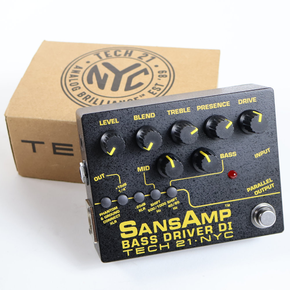 SansAmp Bass Driver DI v2美品　サンズアンプ Amazon | TECH21 テック21 サンズアンプ SANSAMP BASS DRIVER DI