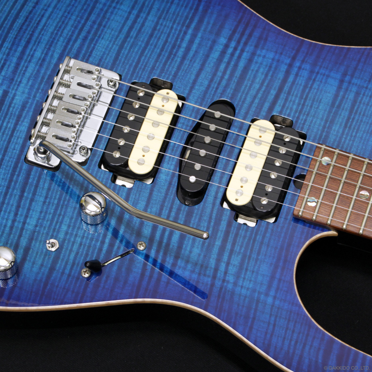 T's Guitars DST-Pro24 Mahogany Limited Custom [Trans Blue Burst