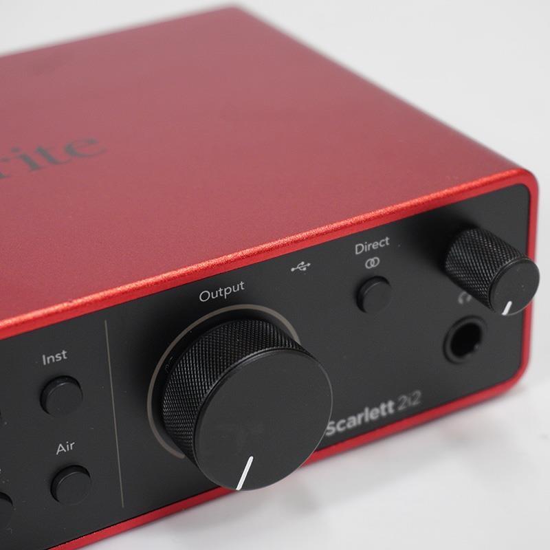 Focusrite USED 中古 Scarlett 2i2 Gen4 (2in2out・USB-C オーディオ