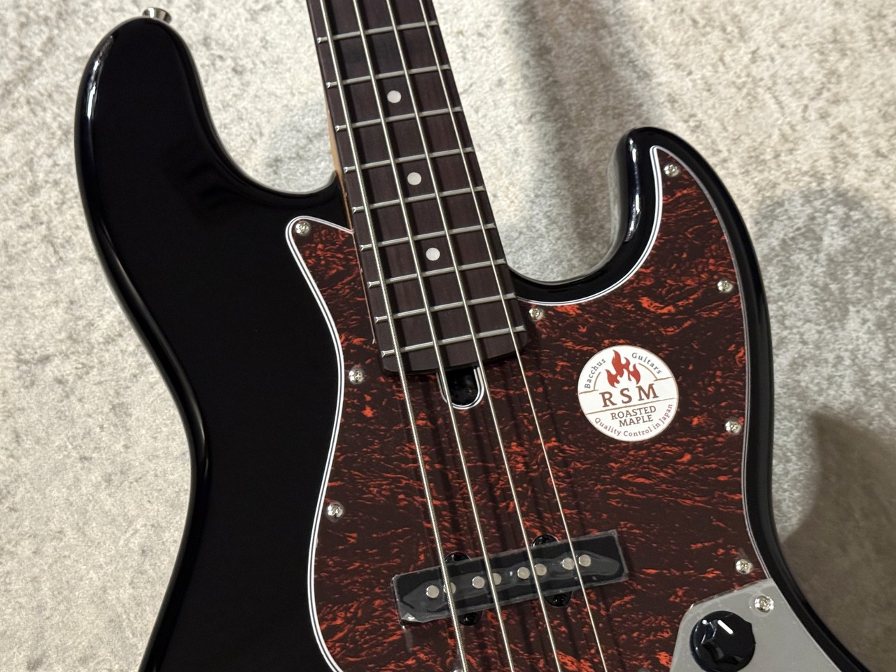 Bacchus BJB-1-RSM/R-TTPG -BLK- 【4.18kg】【ローズウッド指板