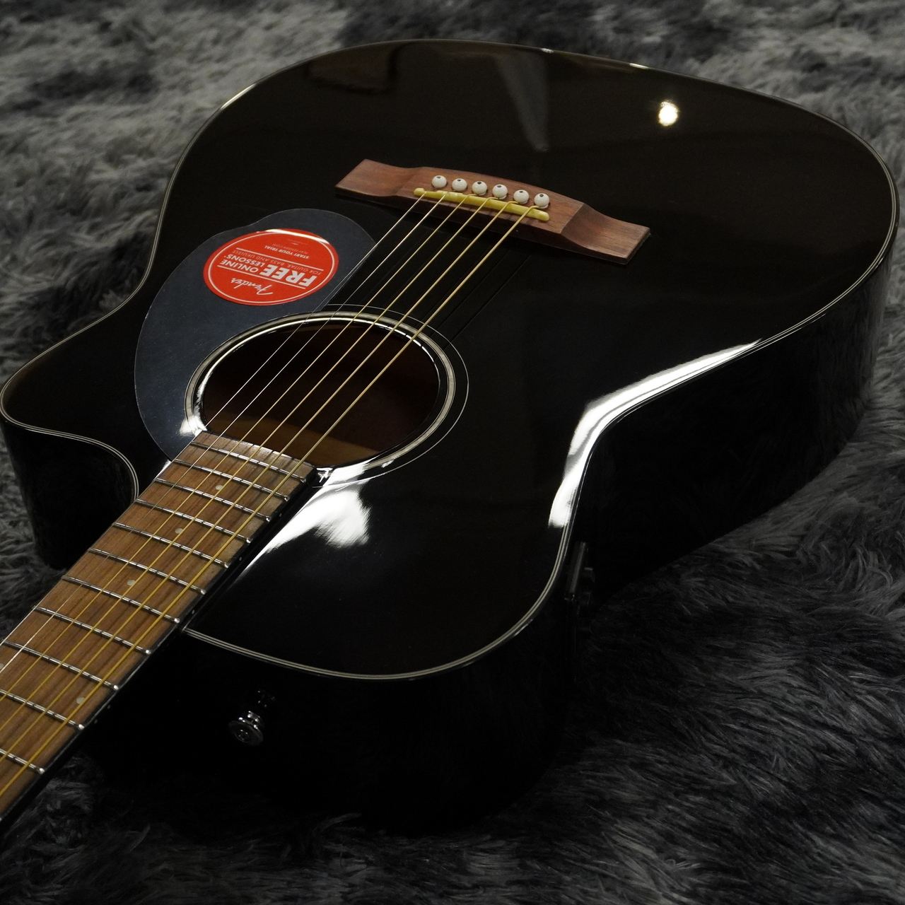 Fender Acoustics CC-60SCE Concert Black【コンパクトサイズの