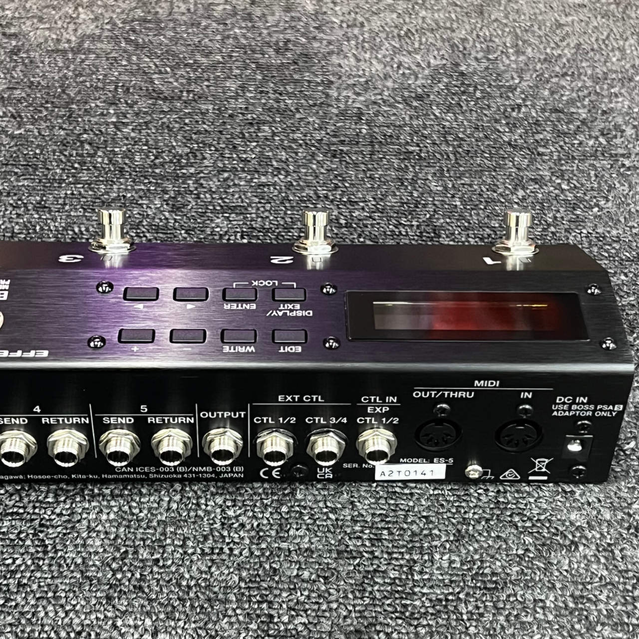 BOSS ES-5 Effects Switching System 【箱ボロB級アウトレット大特価