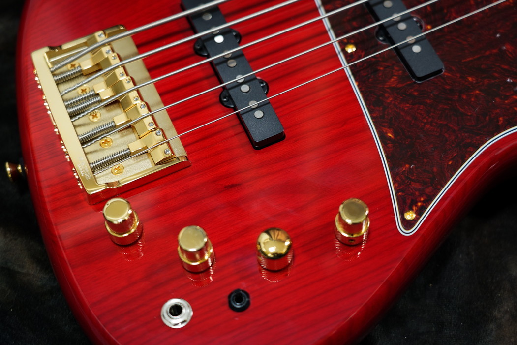 Fodera NYC Empire 5 Strings 70FH/21 Trans Red Fretless（新品/送料無料）【楽器検索デジマート】