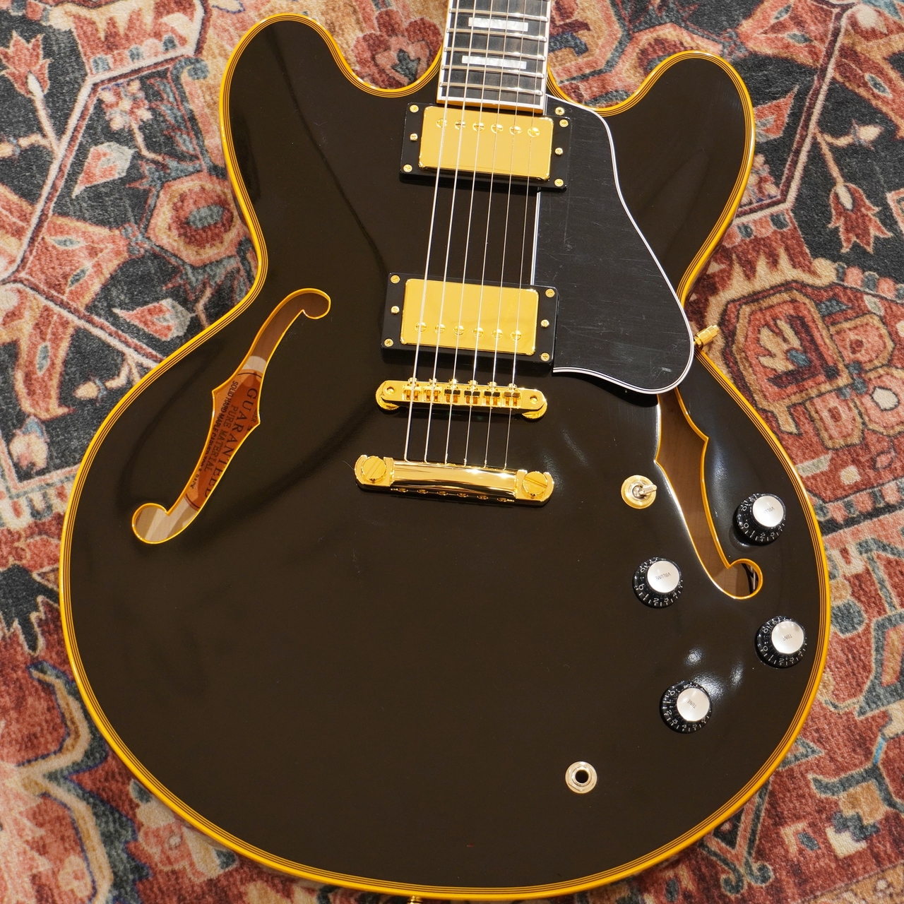 EDWARDS E-SA-CTM / Black 【セミアコ】（新品/送料無料）【楽器検索