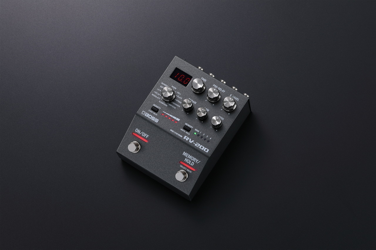 BOSS RV-200 REVERB + 電源アダプタ(PSA-100S2)プレゼント