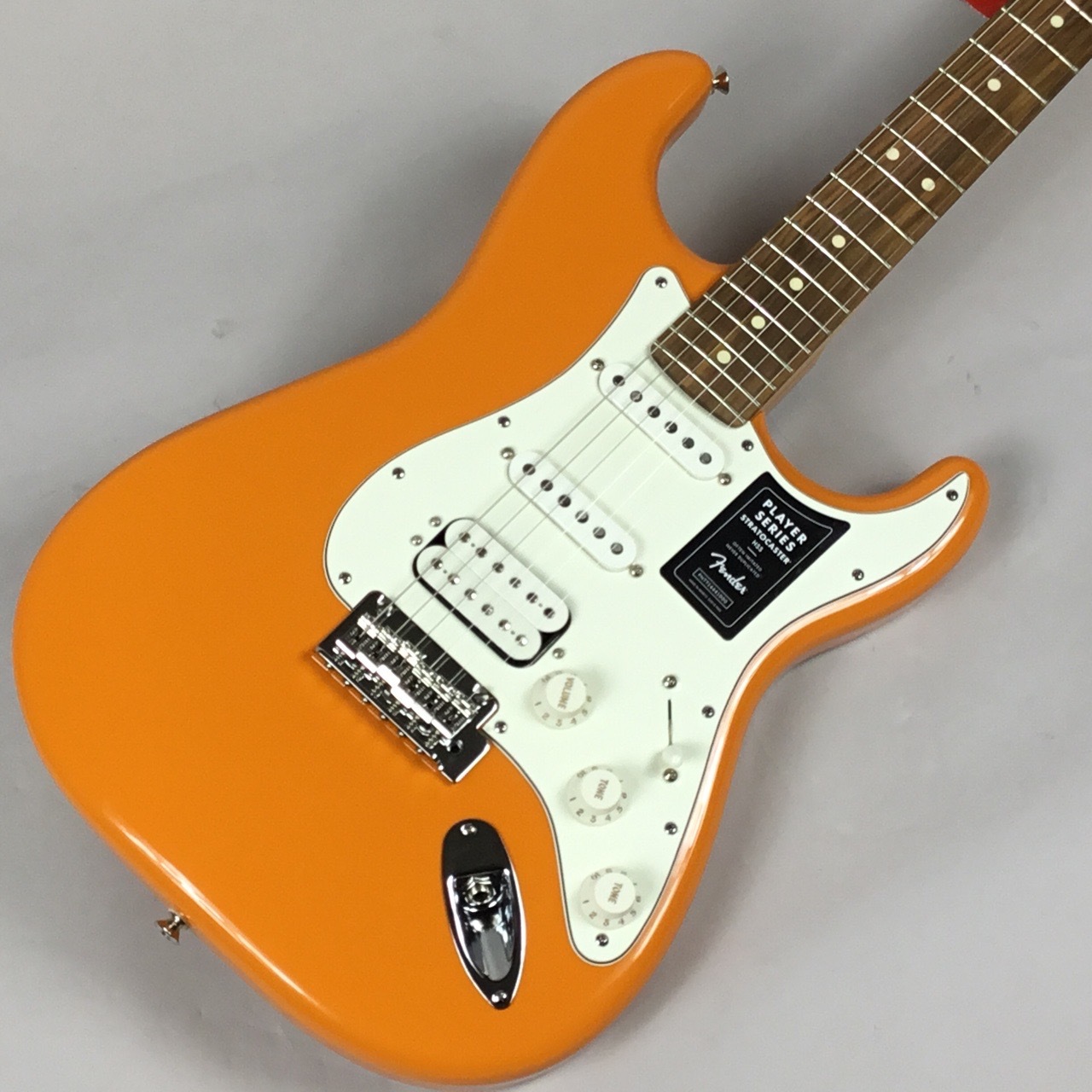 orange ギター ストラトキャスター オレンジ色 - 弦楽器、ギター
