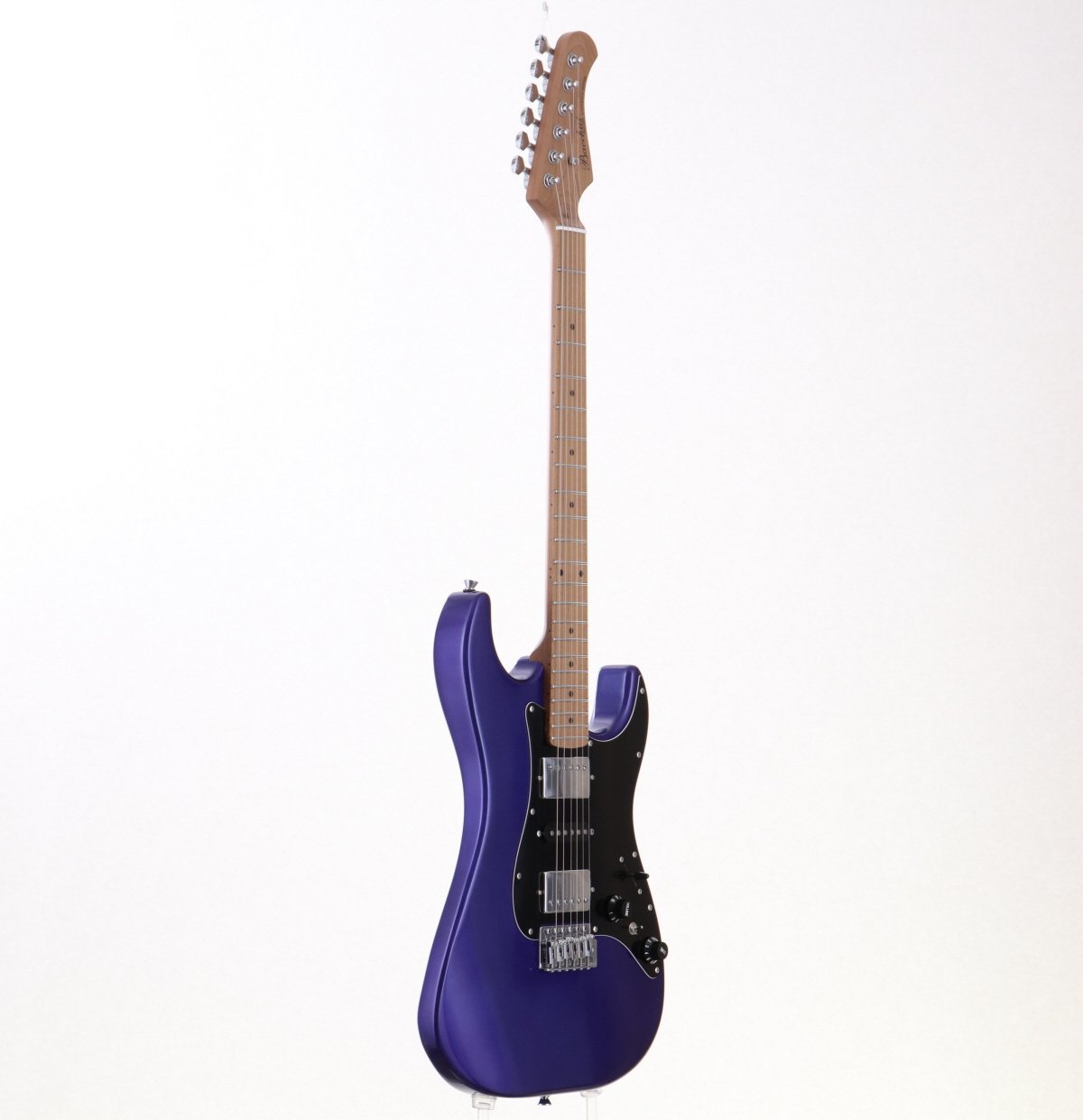 バッカス　エレキギター BACCHUS バッカス Global Series DUKE-CTM-FM ST-BLK エレキ