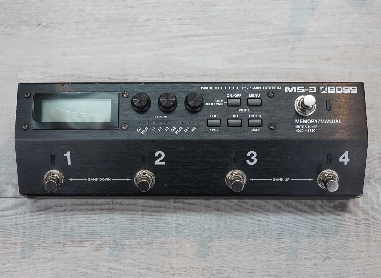 BOSS MS-3 Multi Effects Switcher （中古）【楽器検索デジマート】
