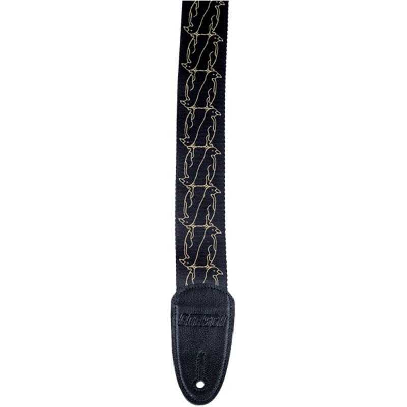 Gretsch Gretsch Alternating Black Penguins Strap， Gold(9227364002)（新品 ...