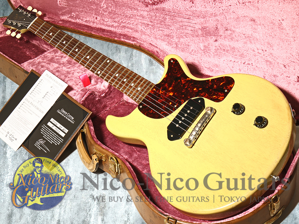 Gibson Custom Shop 2017 Historic Collection 1958 Les Paul Junior DC Lightly  Aged (TV Yellow)（中古）【楽器検索デジマート】