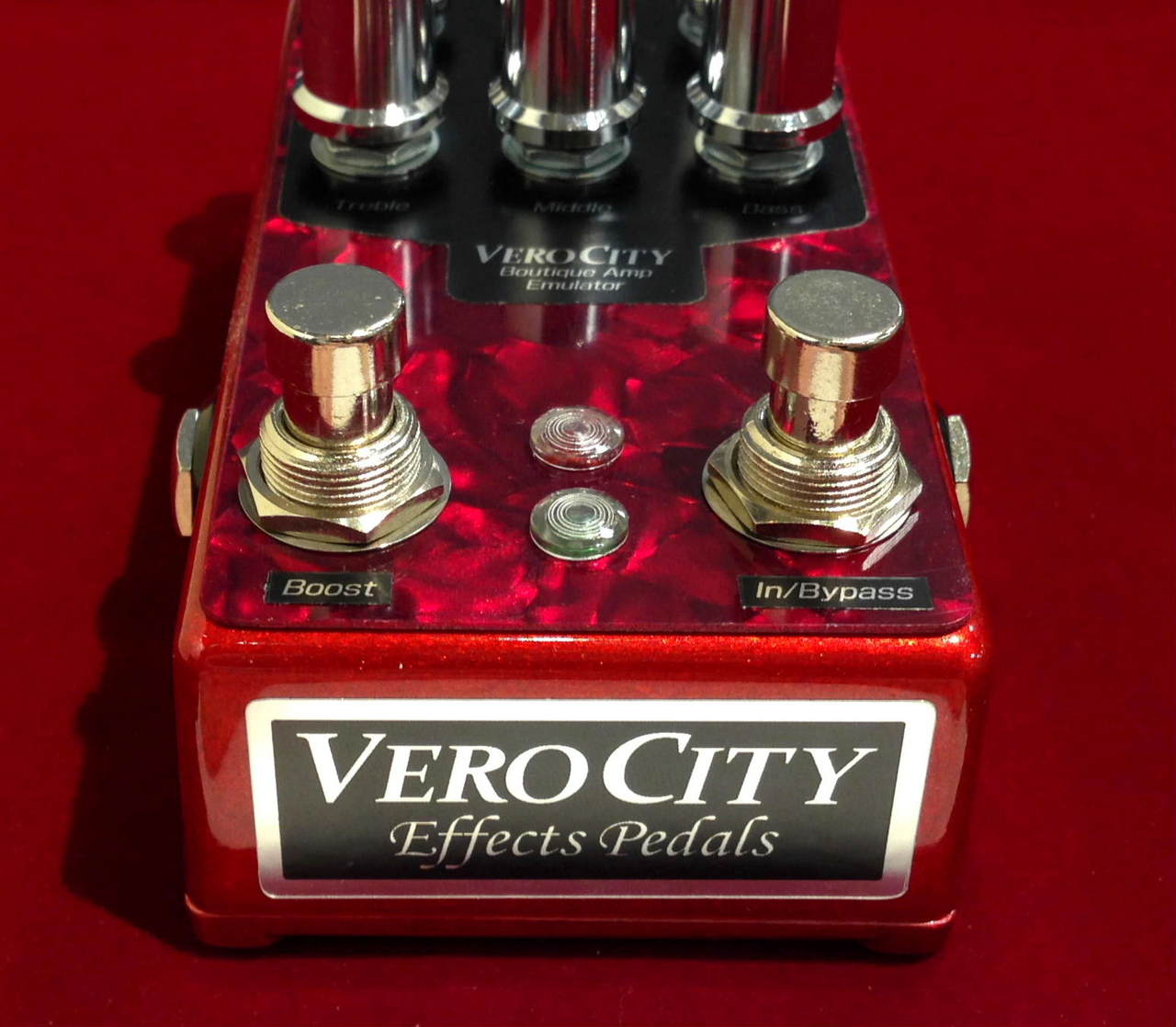 VeroCity Effects Pedals Rev.F-B2 / Pearl Red 【受注対応】【当店