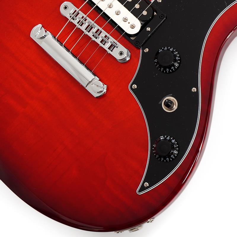 ノーブランド SGタイプ 3ピックアップチェリーレッド 訳ありジャンク Gibson Victory Figured (Cherry Burst) 【S/N 218160174】（新品