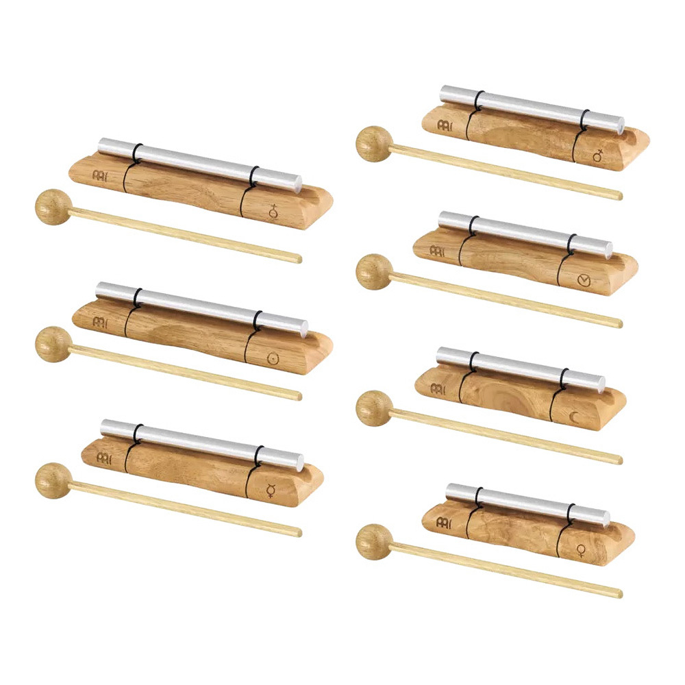 MEINL Sonic Energy 7-piece Energy Chime Chakra Set [EC-SET-CHA-7