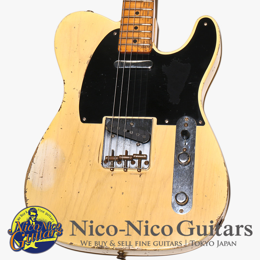 テレキャスターアセンブリ　カスタム　高品質　Standard Fender Telecaster Custom # Blonde 1972-1973年製【First Year
