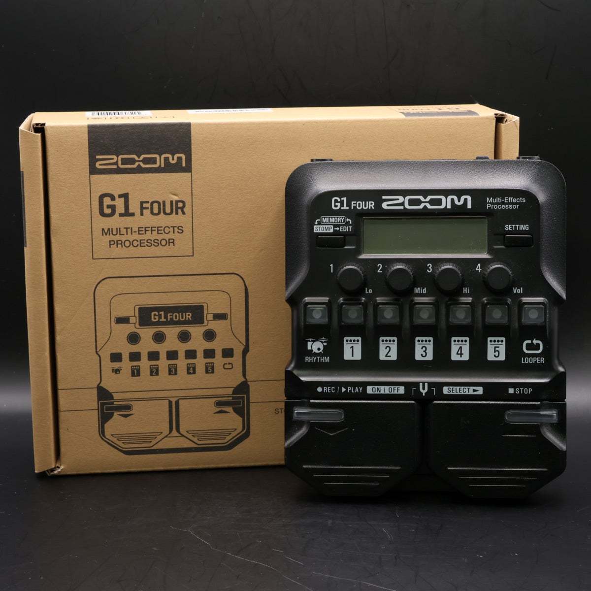 ZOOM G1 FOUR Guitar Multi-Effects Processor マルチエフェクター